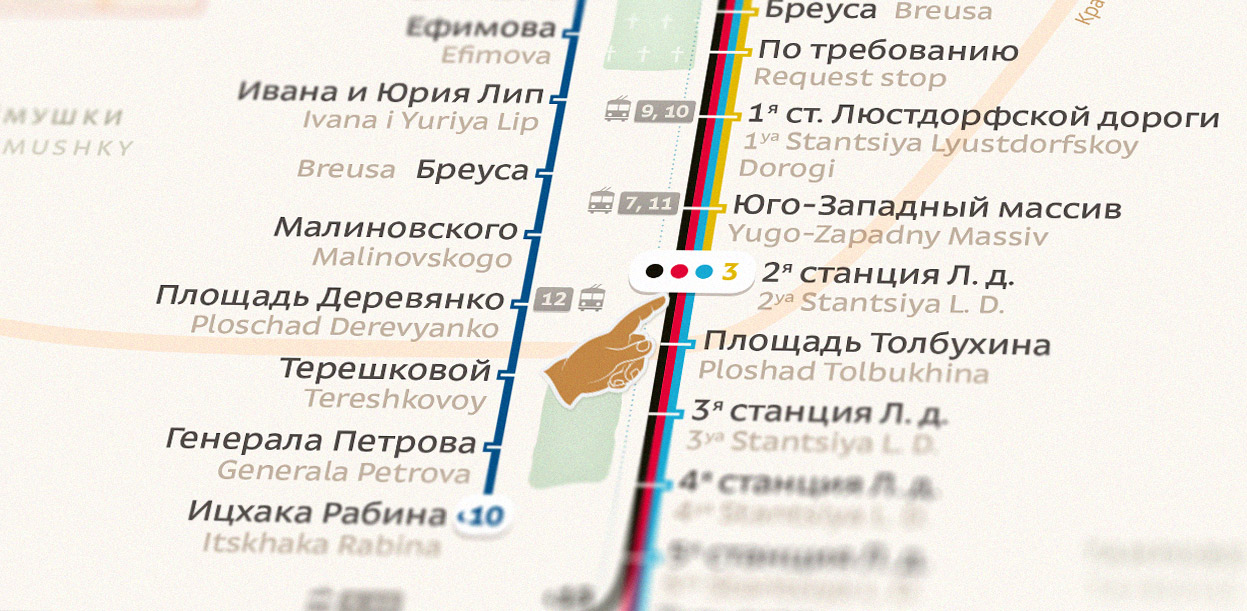 odessa tram map buses