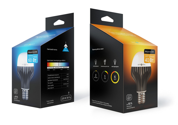light bulb packaging