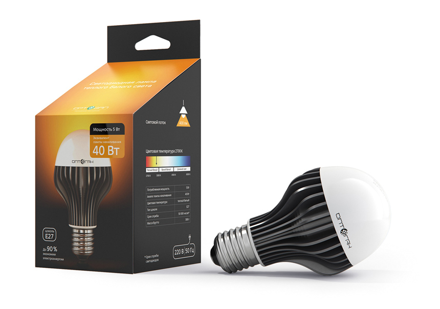 light bulb packaging